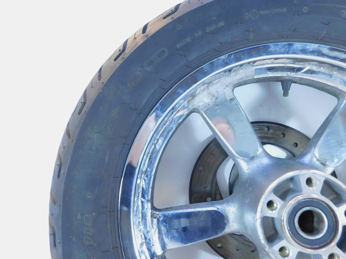 2011- 2012 Harley Davidson Sportster XL1200C Custom Chrome Rear Wheel Rim & Tire - C3 Cycle