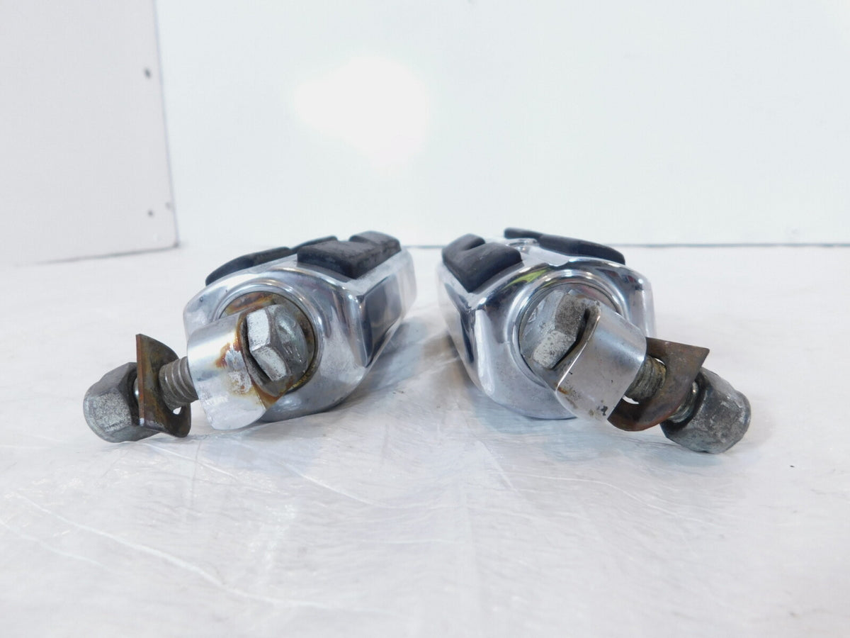 Harley Touring FXR Dyna Sportster & Softail Willie G. Skull Footpegs Footrests - C3 Cycle