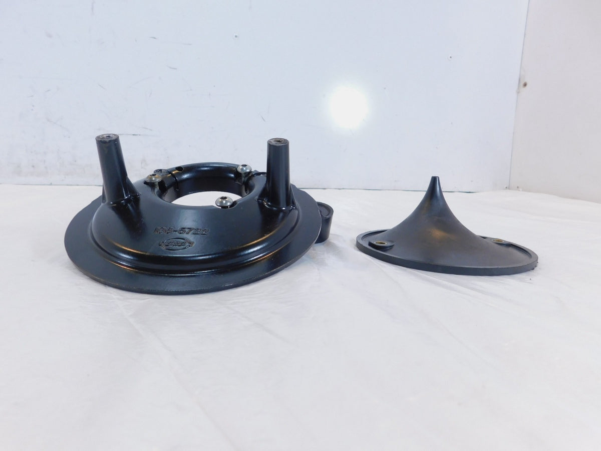 Harley Davidson Dyna Super Glide Street Bob S&S Black Air Intake Backplate Mount - C3 Cycle