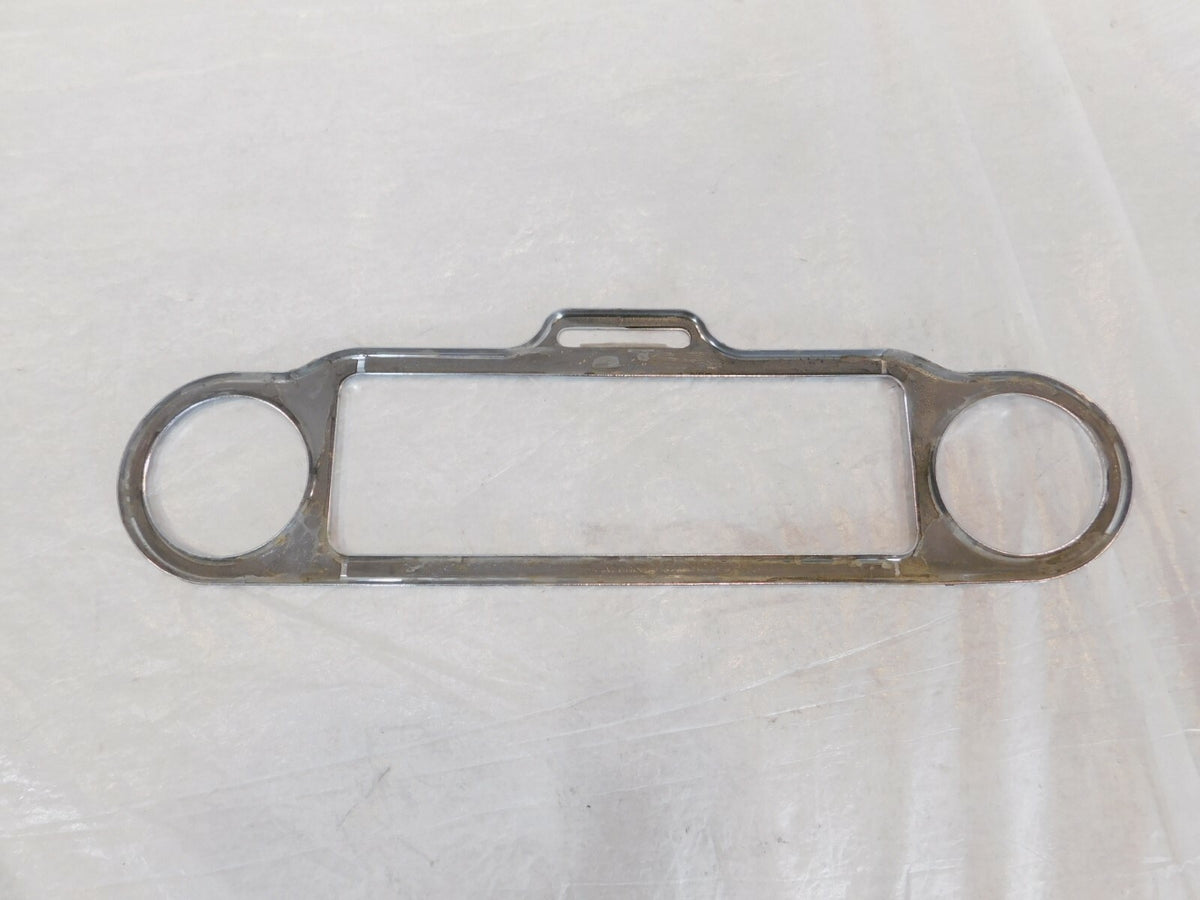 Harley Touring Electra Glide & Street Glide Chrome Radio & Gauge Faceplate Trim - C3 Cycle
