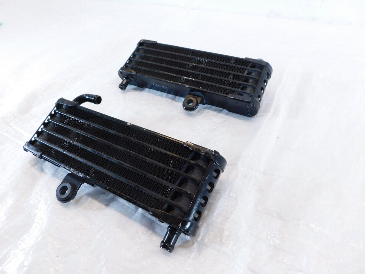 Aprilia RSV1000R RSV 1000 Tuono R Black Left/Right Engine Motor Oil Coolers - C3 Cycle