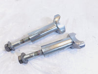 Harley Davidson Sportster 883 & 1200 & Dyna 4" Chrome Handlebar Bar Riser Clamps - C3 Cycle