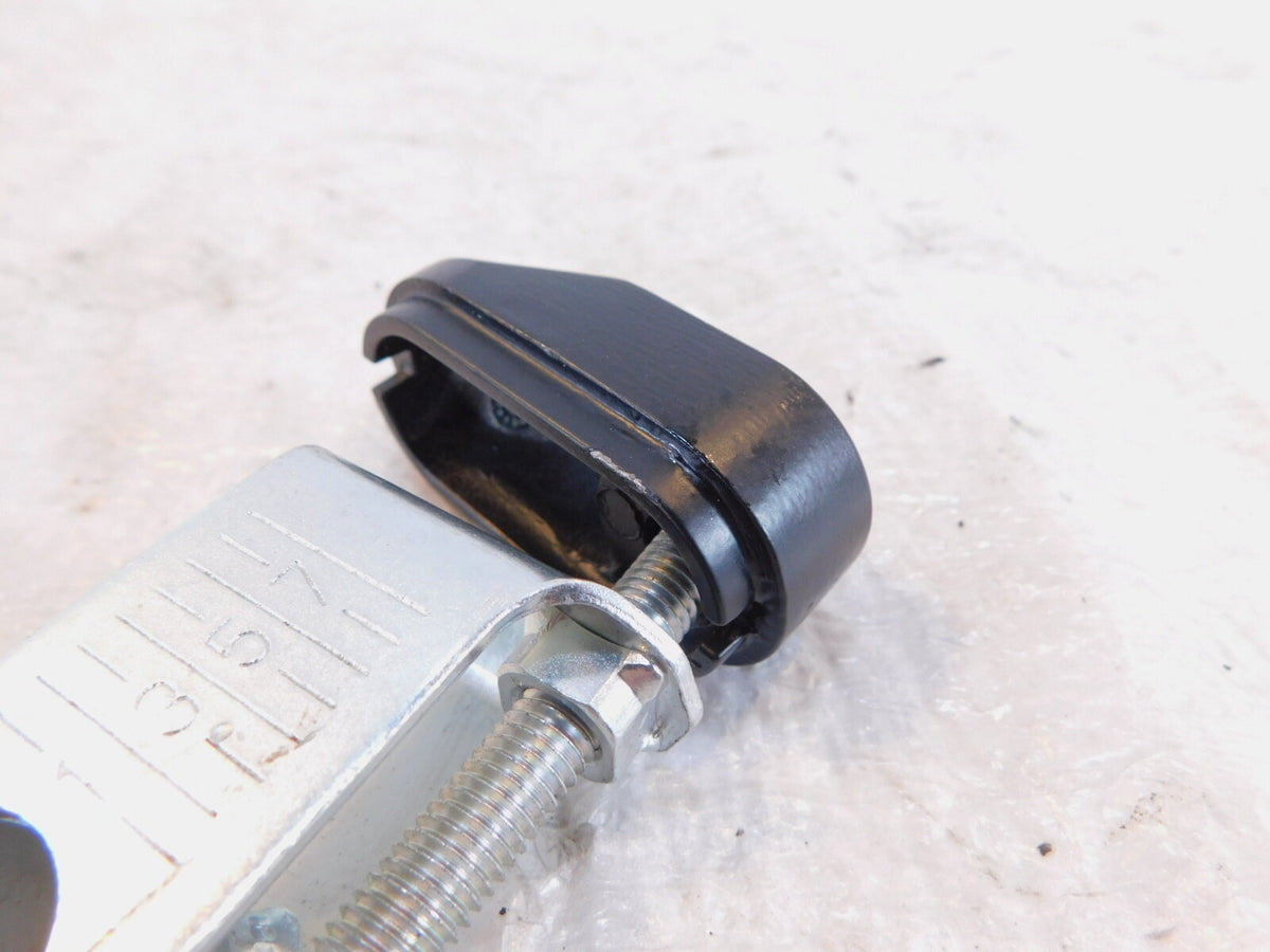 Pair Royal Enfield Meteor 350 Euro 5 Rear Wheel Swingarm Axle Chain Adjusters - C3 Cycle