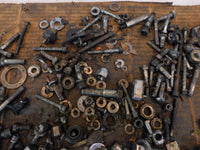 98 Harley Davidson Dyna Wide Glide FXDWG Engine Nut Bolt Brackets Parts Box Lot - C3 Cycle