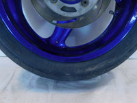 2001-2002 Buell M2 Cyclone S3 Thunderbolt & X1 Lightning Blue Rear Wheel Rim - C3 Cycle