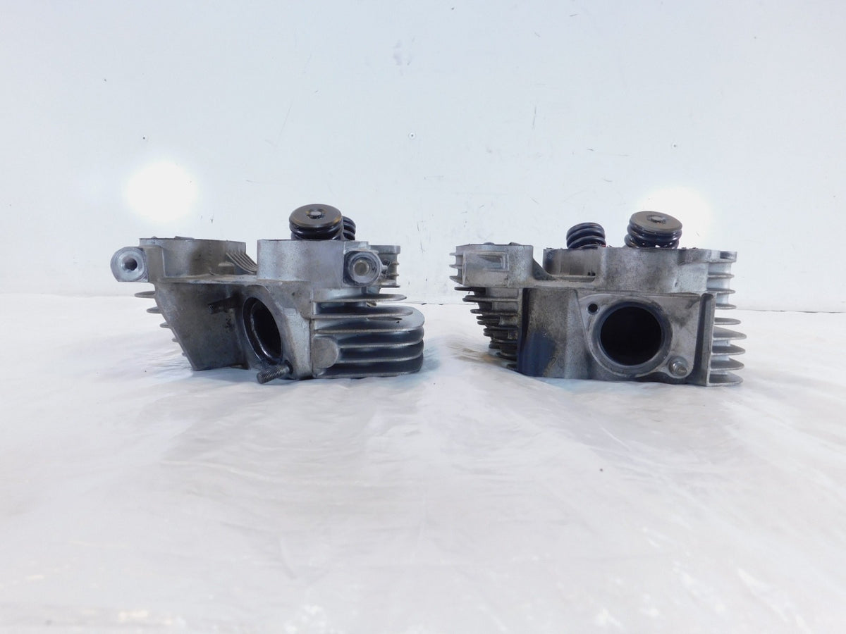 Harley Davidson Sportster 883 Hugger & Custom Silver Cylinder Heads w/ Valves - C3 Cycle