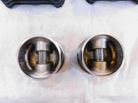 Pair Harley Davidson Sportster 1200 Black Engine Cylinder Barrel Jugs & Pistons - C3 Cycle