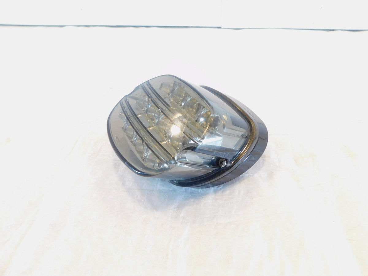 Harley Davidson Road Street Glide Smoked Rear Tail Brake Lamp Light w/ Backplate - C3 Cycle