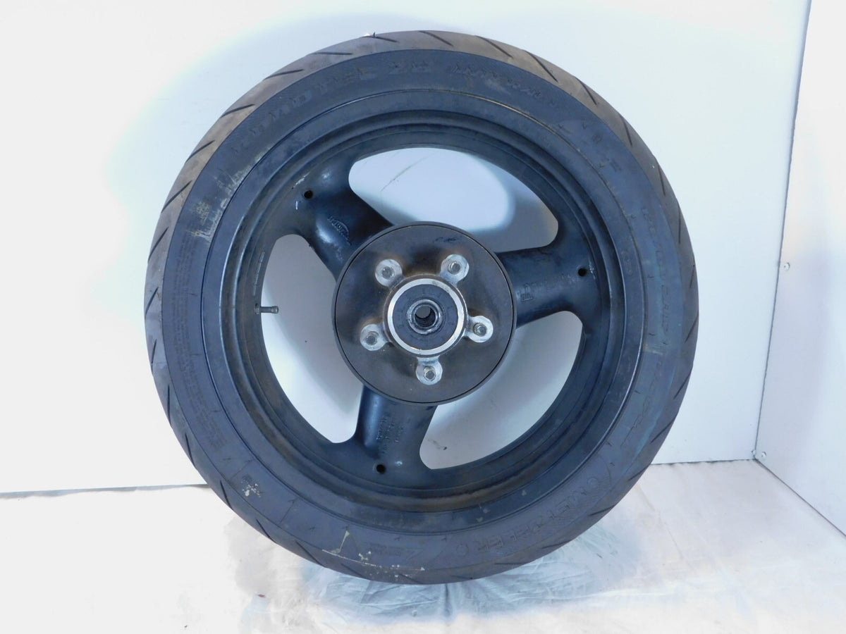 Triumph Speed Triple Sprint 900 & Daytona Trophy 1200 Black Back Rear Wheel Rim - C3 Cycle