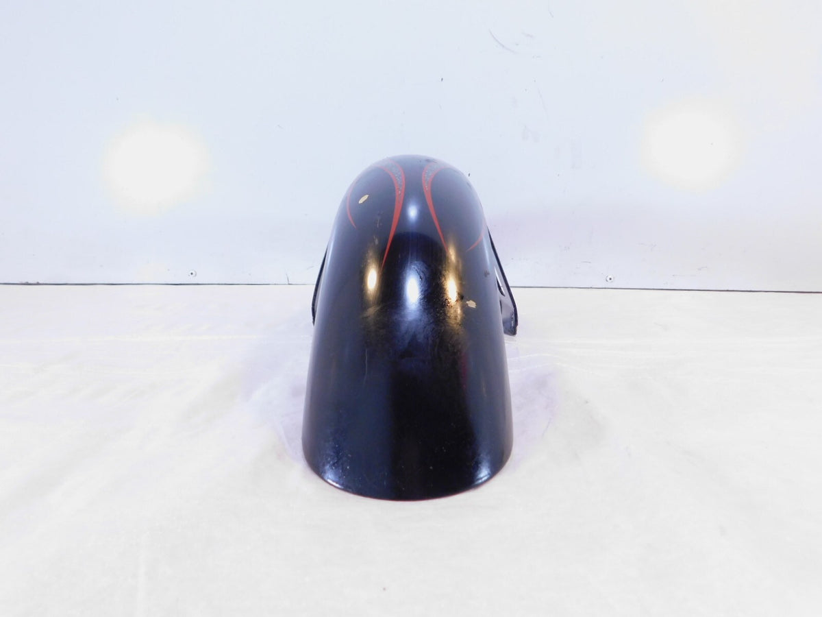 Harley Davidson Dyna Wide Glide Flames Custom Style Front Wheel Cover Fender - C3 Cycle