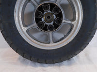 Honda VT1100 VT1100C Spirit Shadow 1100 Silver Cast Rear Spoked Wheel Rim & Tire - C3 Cycle