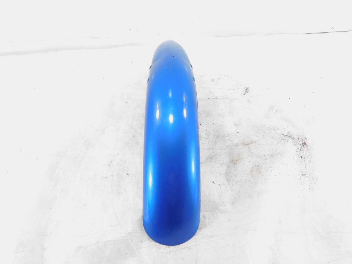 Harley Davidson Sportster 883 & 1200 Blue Front Wheel Cover Fender - Dented - C3 Cycle