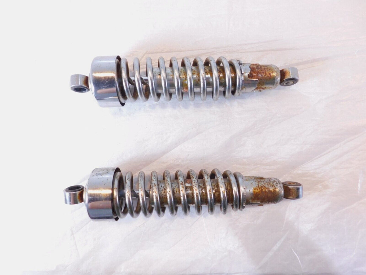 94-03 Honda VF750 VF750C Magna 750 Chrome Left Right Rear Wheel Shock Absorbers - C3 Cycle