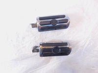 Harley Touring FXR Dyna Sportster & Softail Chrome & Rubber Footpegs Footrests