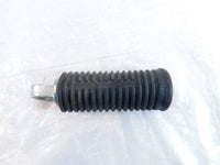 Harley Touring FXR Dyna Sportster & Softail Single Black Rubber Footpeg Footrest - C3 Cycle