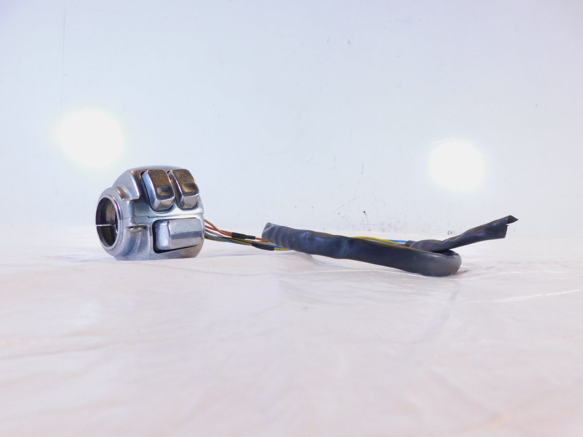 Harley Davidson Softail Dyna Sportster Left Handlebar Horn Turn Signal Switches - C3 Cycle