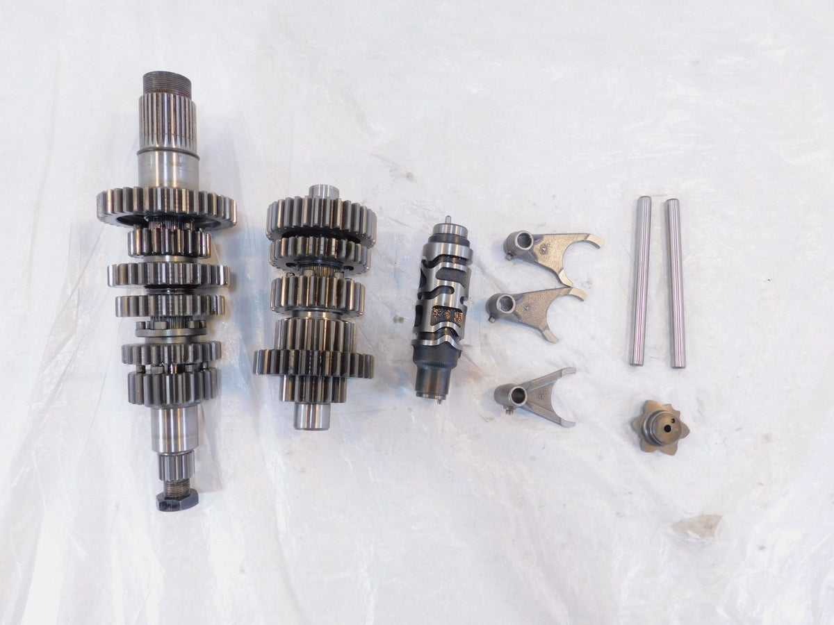 2006 2007 Victory Kingpin Vegas Transmission Gears Assembly & Shift Forks & Drum - C3 Cycle