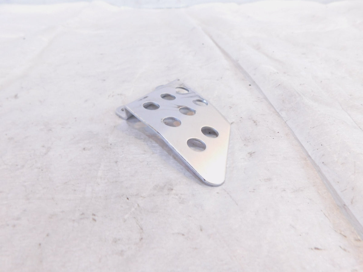 Honda CBR600RR CBR600RA CBR600 Silver Front Right Footrest Peg Foot Guard Shield - C3 Cycle