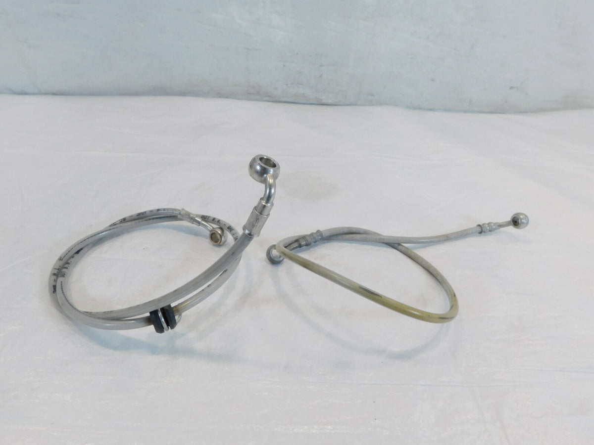 2009 Aprilia RSV1000R RSVR RSV1000 Mille Front/Rear Brake Caliper Hose Pipe Line - C3 Cycle