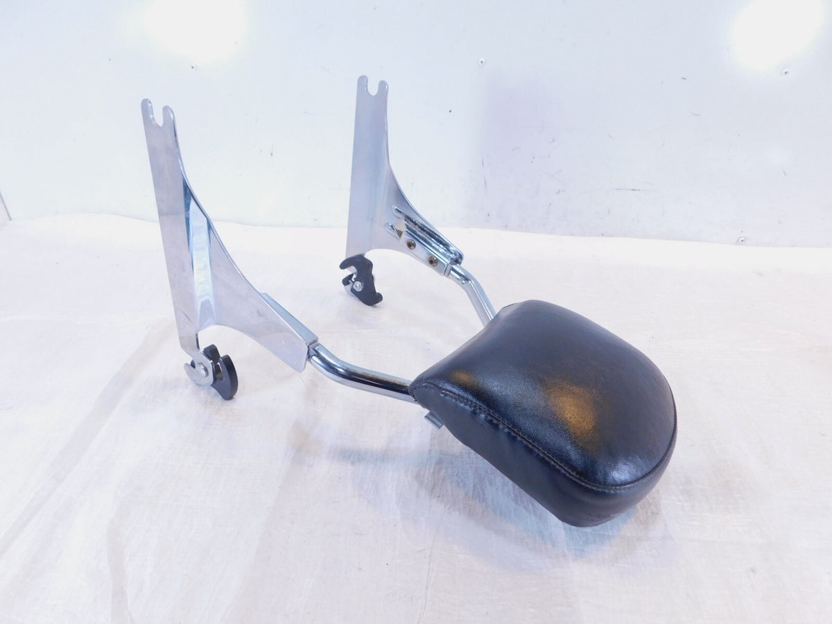 2010-2015 Harley Davidson FLSTN Softail Deluxe Rear Passenger Sissybar Backrest - C3 Cycle