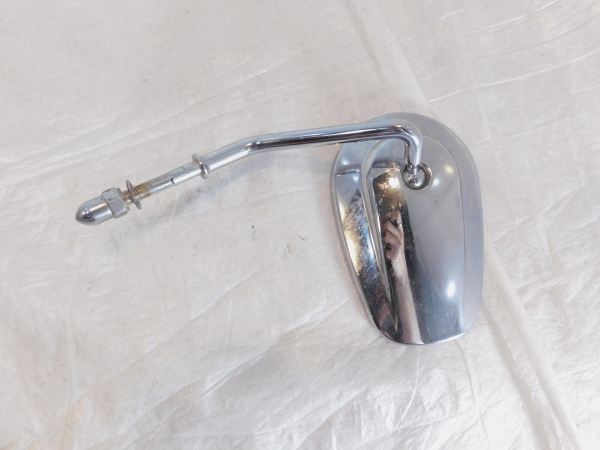 Harley Davidson FXR & Softail & Dyna & Sportster Left Chrome Rear View Mirror - C3 Cycle
