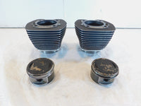 Harley Davidson Twin Cam Touring Dyna & Softail Engine Pistons & Black Cylinders - C3 Cycle
