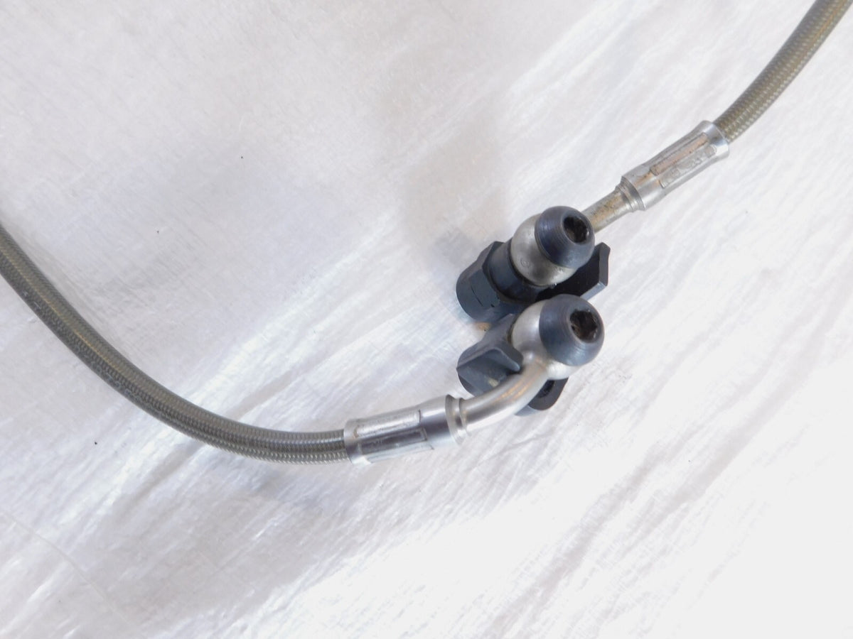 2001-2005 BMW F650CS F650 CS Front Wheel ABS Brake Hose Pipe Lines & Distributor - C3 Cycle
