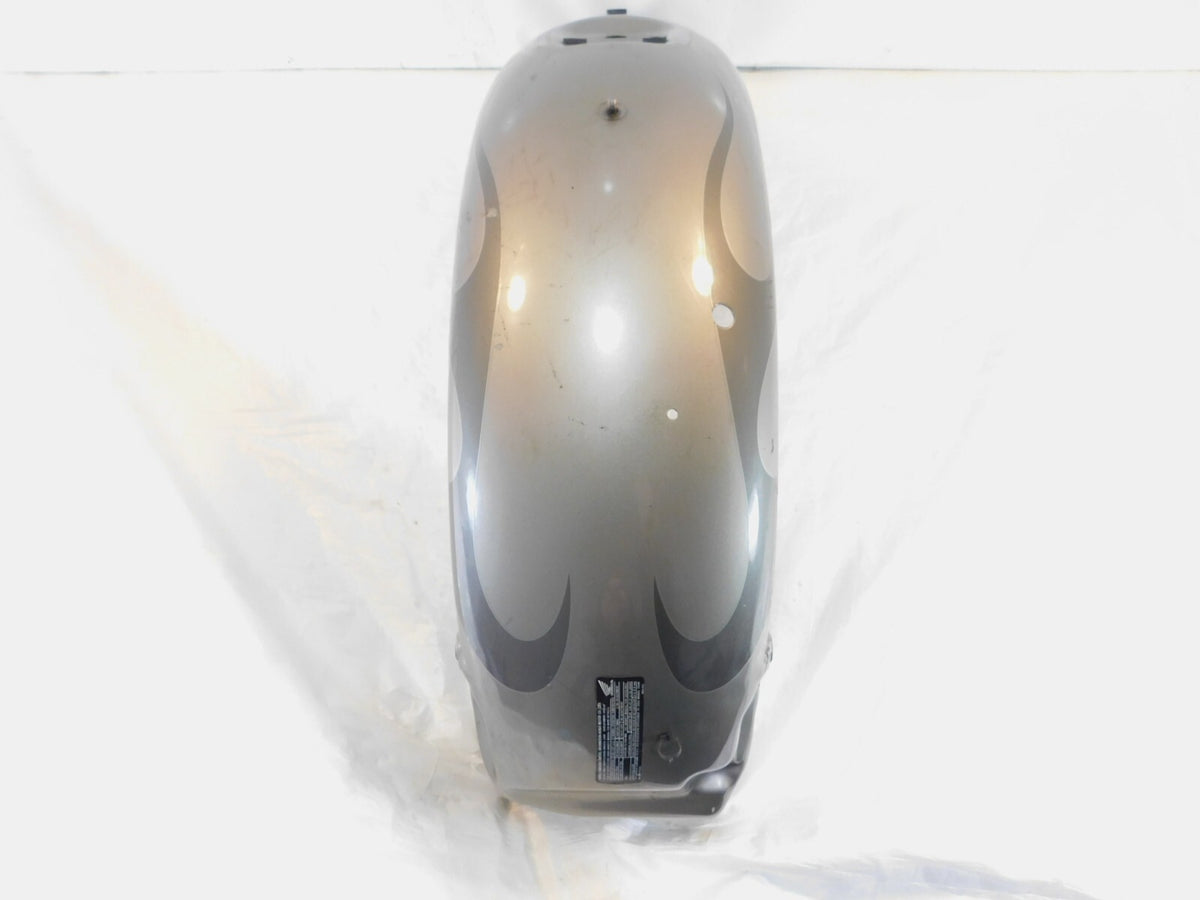 2000-2003 Honda VT1100C2 Shadow Sabre 1100 Gray Flames Rear Wheel Cover Fender - C3 Cycle