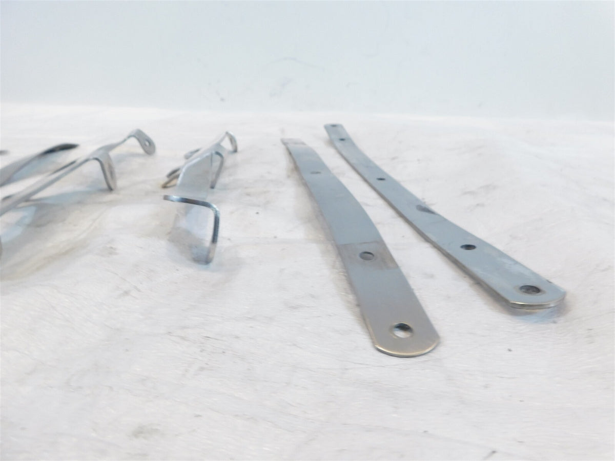 Bent Harley Davidson Sportster 883 1200 Custom Hugger Front Windshield Brackets - C3 Cycle