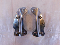 Harley Davidson Road King & Street Glide Chrome Detachable Sissybar Mount Plates - C3 Cycle