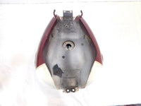 2001 Victory V92 Deluxe Cruiser Carmen Red & Vanilla White Fuel Gas Petrol Tank - C3 Cycle
