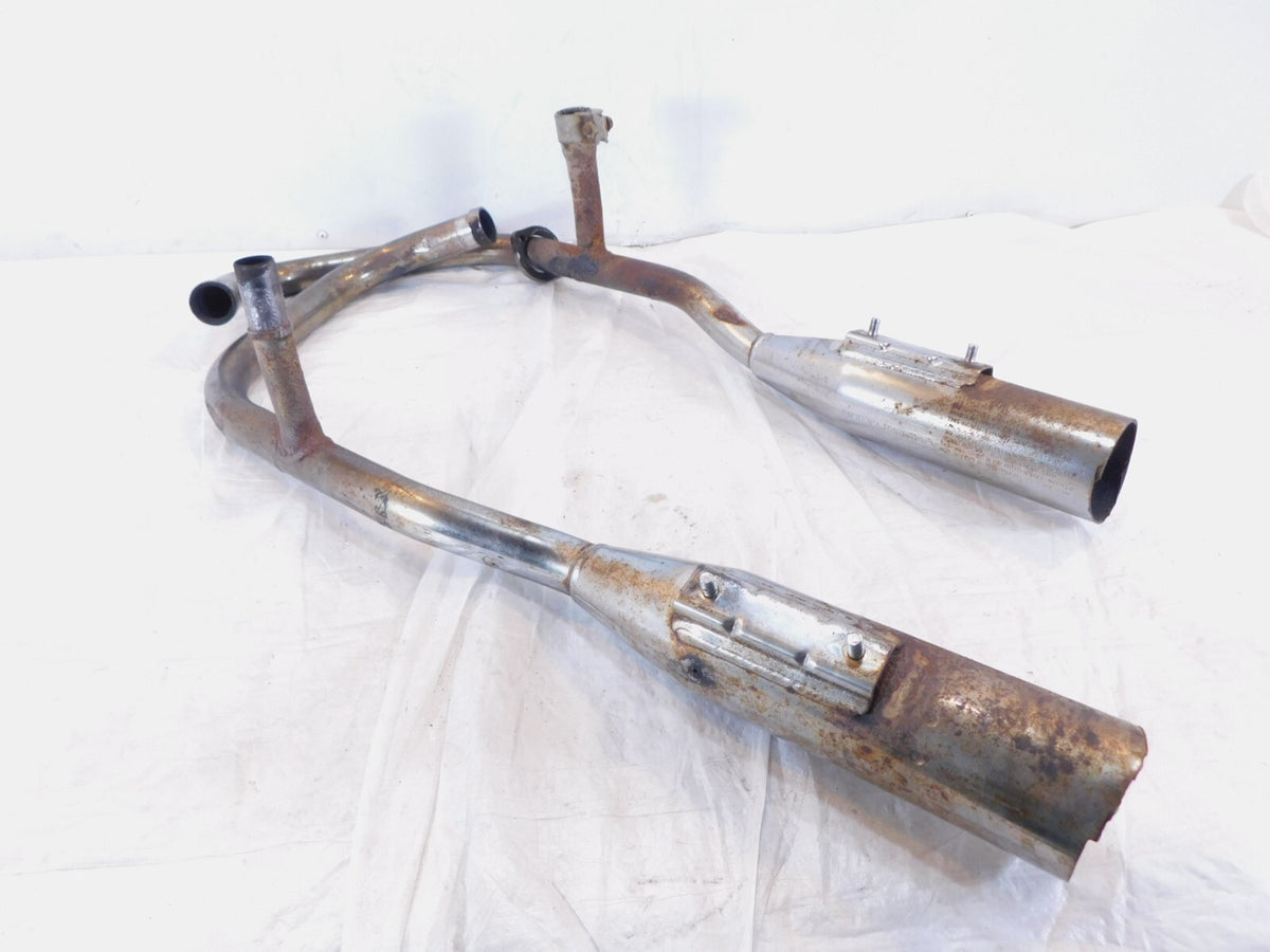 1996-2016 Honda Rebel 250 CMX250 CMX250C Left/Right Exhaust Muffler Header Pipes - C3 Cycle