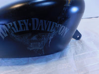 Dented Harley Sportster 883 Iron 1200 Nightster Black Fuel Gas Petrol Tank