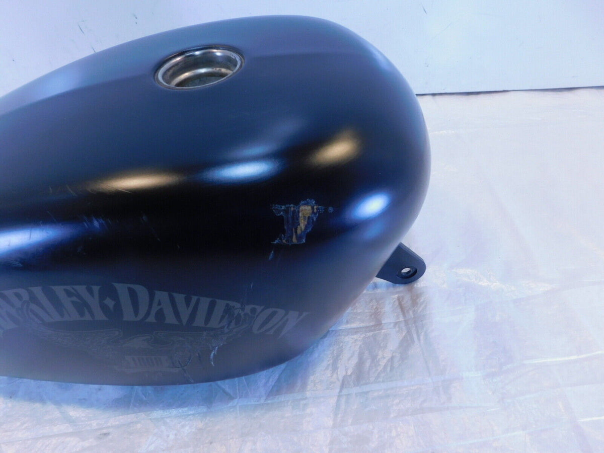 Dented Harley Sportster 883 Iron 1200 Nightster Black Fuel Gas Petrol Tank