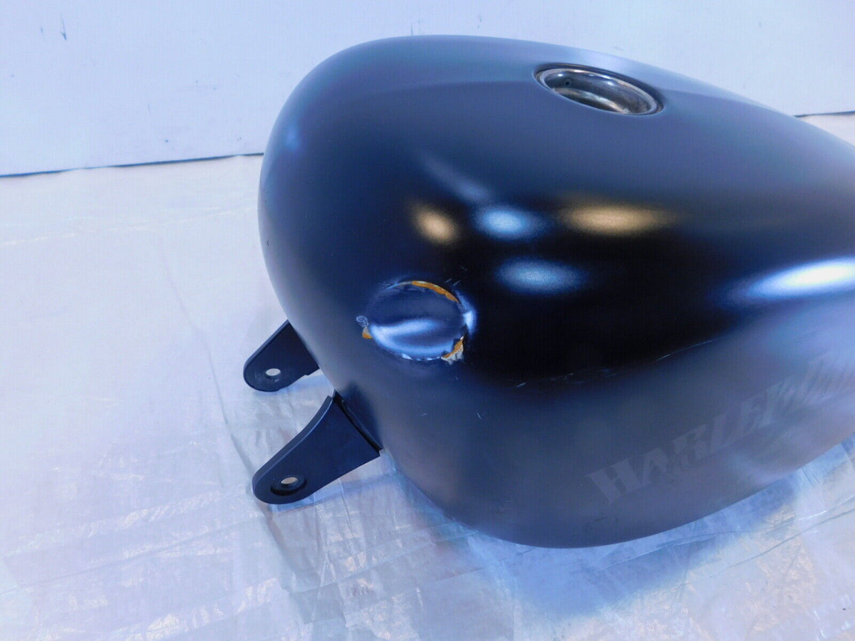 Dented Harley Sportster 883 Iron 1200 Nightster Black Fuel Gas Petrol Tank