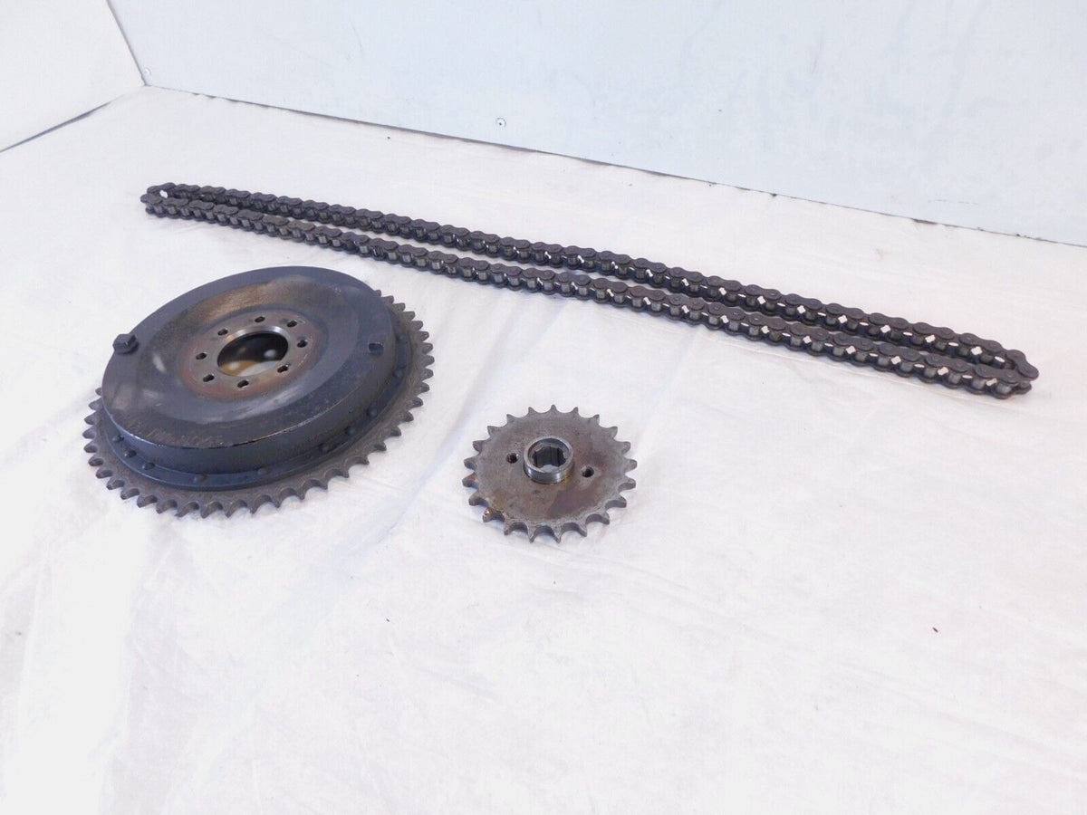 1954-1978 Harley Davidson Ironhead Sportster 900 1000 Rear Brake Drum & Sprocket