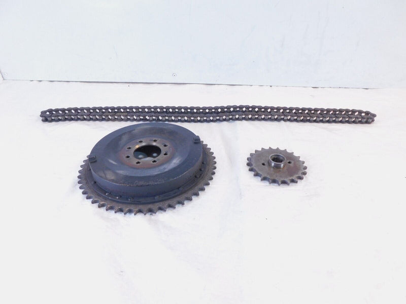 1954-1978 Harley Davidson Ironhead Sportster 900 1000 Rear Brake Drum & Sprocket