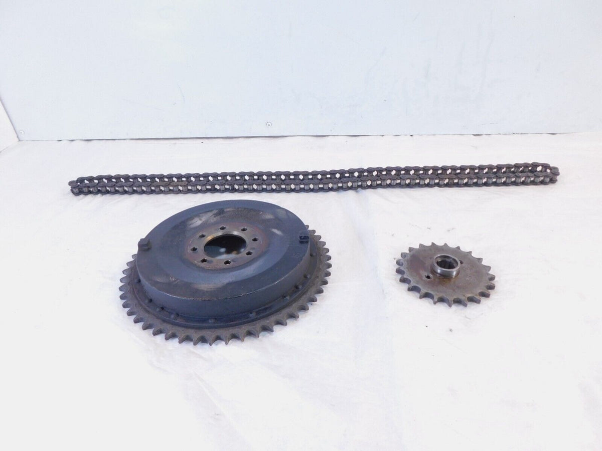 1954-1978 Harley Davidson Ironhead Sportster 900 1000 Rear Brake Drum & Sprocket
