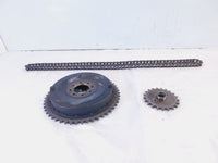 1954-1978 Harley Davidson Ironhead Sportster 900 1000 Rear Brake Drum & Sprocket