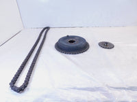 1954-1978 Harley Davidson Ironhead Sportster 900 1000 Rear Brake Drum & Sprocket