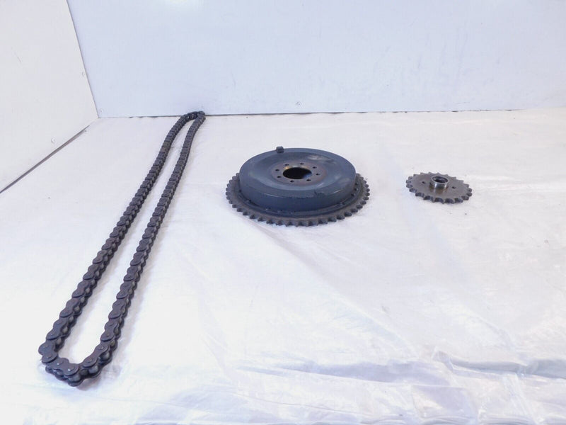 1954-1978 Harley Davidson Ironhead Sportster 900 1000 Rear Brake Drum & Sprocket