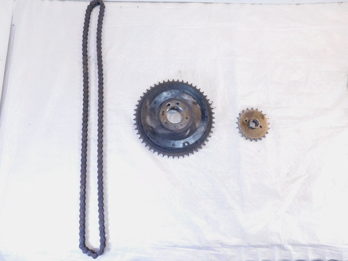 1954-1978 Harley Davidson Ironhead Sportster 900 1000 Rear Brake Drum & Sprocket