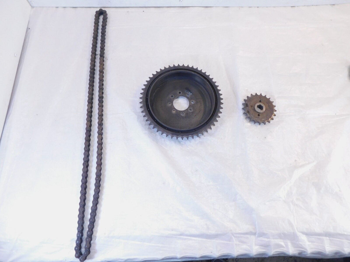 1954-1978 Harley Davidson Ironhead Sportster 900 1000 Rear Brake Drum & Sprocket