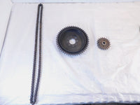 1954-1978 Harley Davidson Ironhead Sportster 900 1000 Rear Brake Drum & Sprocket