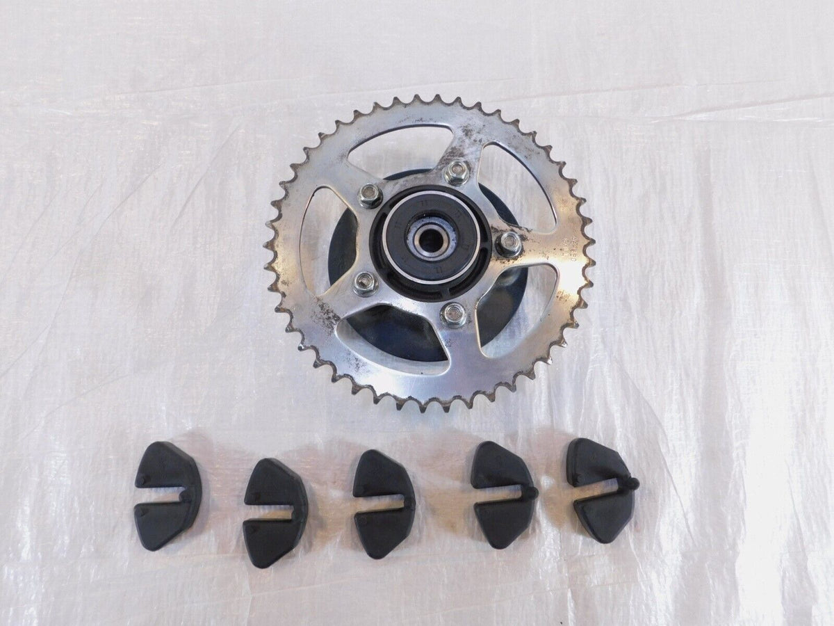 Suzuki GW250 Inazuma & GSX250 GSXR250 Rear Wheel Drum Hub & Drive Chain Sprocket