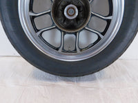 1983-1986 Honda VT500 VT500C Shadow 500 Silver Rear Wheel Rim & Tire 16" x 3"