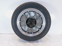 1983-1986 Honda VT500 VT500C Shadow 500 Silver Rear Wheel Rim & Tire 16" x 3"