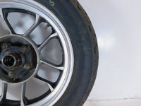 1983-1986 Honda VT500 VT500C Shadow 500 Silver Rear Wheel Rim & Tire 16" x 3"
