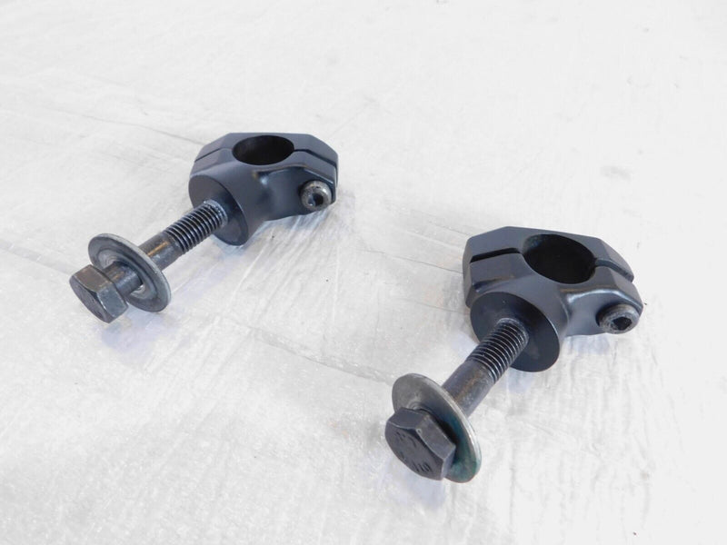 2014-2017 Victory Cross Country Black Handlebar Handle Bar Riser Mount Clamps