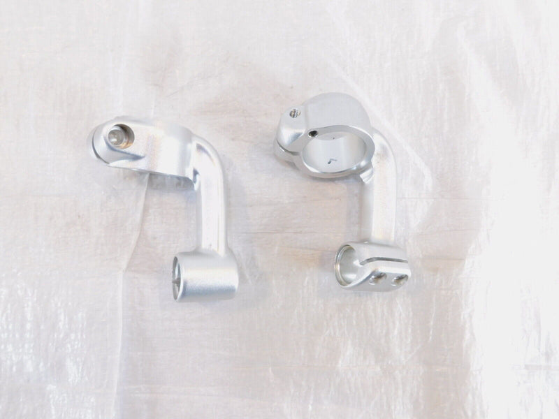 Royal Enfield Continental GT 650 Silver Front Left/Right Handlebar Riser Clamps